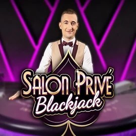 Blackjack Salon Privé logo by Ezugi at Pelikaani Casino