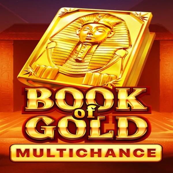 Slots logo of Book of Gold Multichance from Playson at Pelikaani Casino