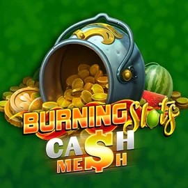 Burning Slots Cash Mesh game by BF Games – logo hosted on Pelikaani Casino