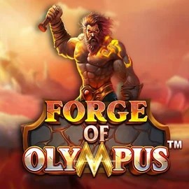 Forge of Olympus slot logo by Pragmatic Play at Pelikaani Casino
