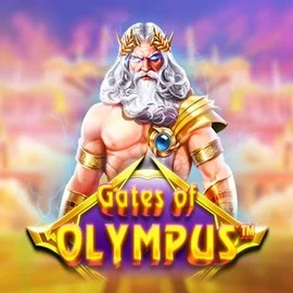 Gates of Olympus logo by Pragmatic Play at Pelikaani Casino