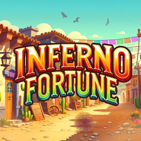 Inferno Fortune online game logo by Atomic Slot Lab on pelikaanicasinos.fi