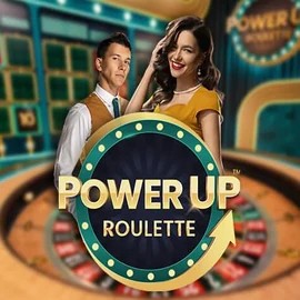 Live Casino logo of PowerUP Roulette from Pragmatic Play at Pelikaani Casino