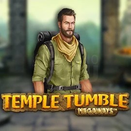 Official Slots logo: Temple Tumble Megaways by Relax Gaming at Pelikaani Casino