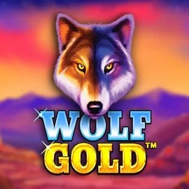Wolf Gold slot visual from Pragmatic Play available on pelikaanicasinos.fi